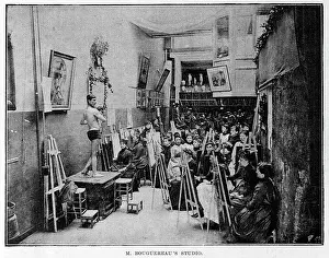 Academie: Monsieur Bouguereau's Studio