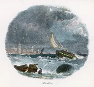 C1850: MONSOON, INDIA C1850