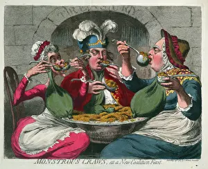 Eagerly: Monstrous craws, at a new coalition feast