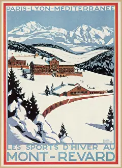 Inviting: Mont Revard Poster