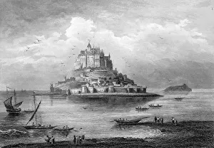 Battlements: MONT SAINT-MICHEL