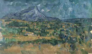 Proto Cubist: Mont Sainte-Victoire, by Paul Cezanne