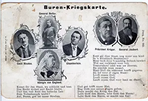 Holt’s Battlefields Collection: Montage of British and Boer leaders