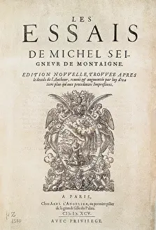 MONTAIGNE, Michel de (1533-1592)