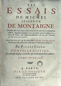 Montaigne: MONTAIGNE, Michel de (1533-1592)