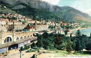 Moulins: Monte Carlo, Monaco - with the Cafe de Paris in the foregrou