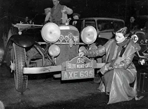 Phtography: Monte Carlo Rally 1935
