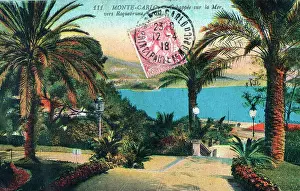 Roquebrune: Monte-Carlo - the route to the sea towards Roquebrune