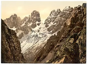 Cristallo: Monte Cristallo and Piz Popena Group, Tyrol, Austro-Hungary