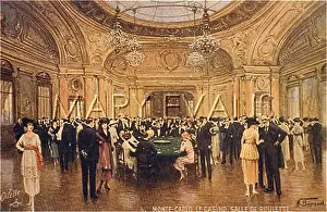 Schmitt: MONTE, ROULETTE TABLE
