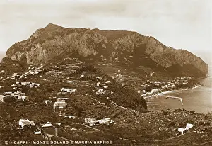 Terracing: Monte Solaro and the Grand Harbour, Capri