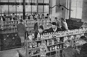 Bottles: Montem Street Higher Elementary School, London - Chemistry