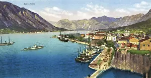 Kotor: Montenegro - Kotor (Cattaro) - Panorama