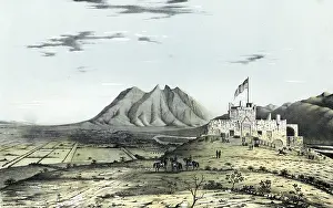 1846: Monterrey, Mexico, from Independence Hill