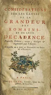 Brede: Montesquieu, Charles-Louis de Secondat, baron de