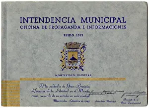 Mundo: Montevideo wartime brochure cover