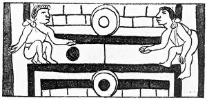 Montezuma: Montezuma in an Aztec representation