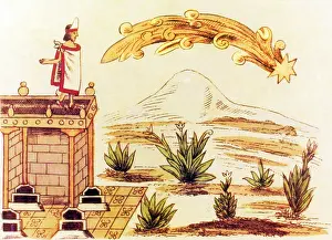 Omen: Montezuma II Watching Comet, 1519