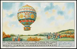 Rozier: Montgolfier 1st Flight