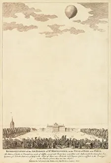 Champ: Montgolfier balloon, Champ de Mars, Paris