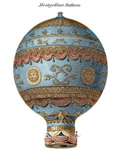 Tienne: Montgolfiers Balloon, Illustration