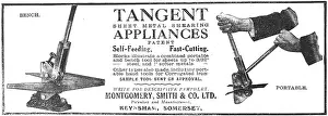 Tangent: Montgomery Smith Tangent Hand Tools For Metal Cutting