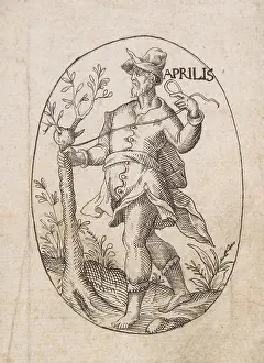 Grafting: The Month of April: Man Grafting a Branch onto