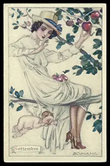 Settembre: Month Postcard -- Settembre (September)