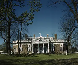 Monticello: Monticello, home of Thomas Jefferson, Charlottesville, Va