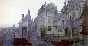 Montmarte: Montmarte, set of Charpentier's Louise