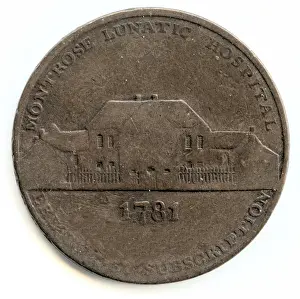 Halfpenny: Montrose Asylum Halfpenny Token
