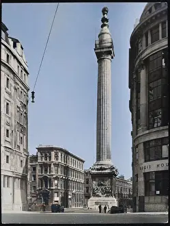 Outcolourisedpic: THE MONUMENT 1940S