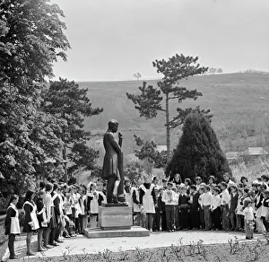 Potyrnike: Monument to Aleksandr Pushkin
