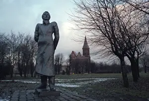 Kaliningrad: Monument to Alexander Blok, 1995
