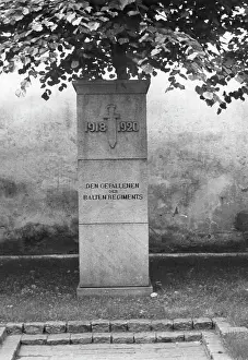 Honors: Monument in the Baltics, around the 1920s