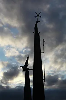 Lebre: Monument to the 'batalla de l'Ebre' (the Ebro