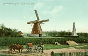 Windmills: Monument to the Battle of Lund, Lund, Sweden