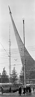 Ostankino: Monument to Conquerors of Space in Moscow, 1968