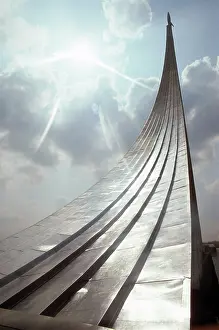 Barshch: Monument to Conquerors of Space in Moscow, 1978