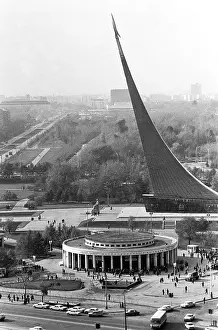Vdnkh: Monument to Conquerors of Space in Moscow, 1979