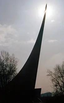 Vdnkh: Monument to the Conquerors of Space in Moscow, 1985