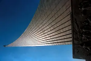 Titanium: Monument to Conquerors of Space in Moscow, 1996