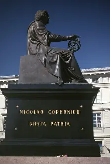 Thorvaldsen: Monument to Copernicus, Warsaw, Poland