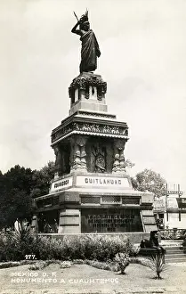 Reforma: Monument to Cuauhtemoc at Mexico City