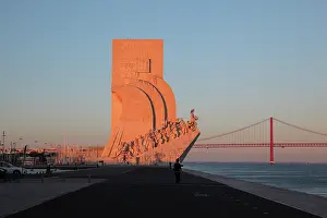 Descobrimentos: Monument to the Discoveries, Tagus river, Lisbon, Portugal