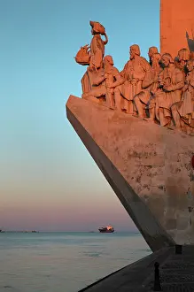 Descobrimentos: Monument to the Discoveries, Tagus river, Lisbon, Portugal