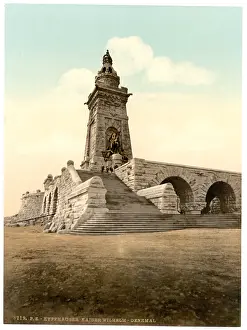 Kyffhauser: Monument of Emperor William, Kyffhauser, Thuringia, Germany
