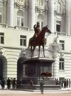 Stubenring: The monument of the field marshal Radetzky