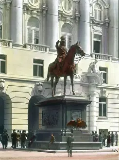 Stubenring: The monument of the field marshal Radetzky