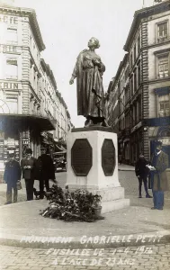 Gabrielle: Monument to Gabrielle Petit, Brussels, Belgium